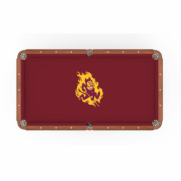 Holland Bar Stool Co 9 Ft. Arizona State Pool Table Cloth, Sparky Logo PCL9ArizSt-S